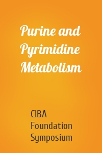 Purine and Pyrimidine Metabolism