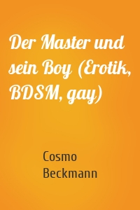 Der Master und sein Boy (Erotik, BDSM, gay)