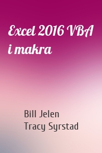 Excel 2016 VBA i makra