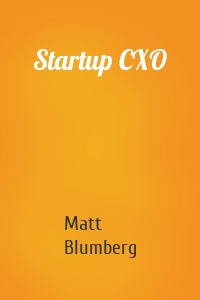 Startup CXO