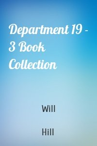 Department 19 - 3 Book Collection