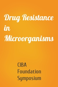 Drug Resistance in Microorganisms