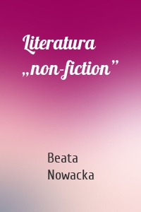 Literatura „non-fiction”