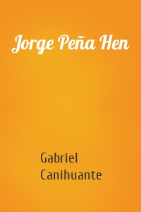 Jorge Peña Hen