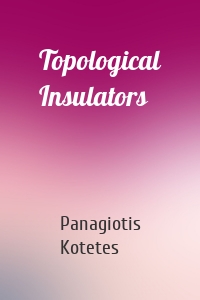 Topological Insulators