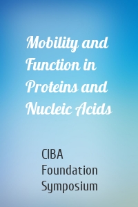Mobility and Function in Proteins and Nucleic Acids