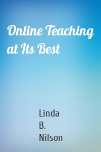 Online Teaching at Its Best