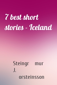 7 best short stories - Iceland