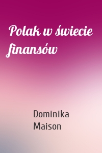 Polak w świecie finansów