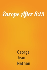 Europe After 8:15