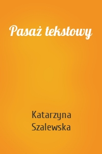 Pasaż tekstowy