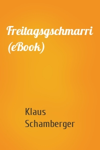 Freitagsgschmarri (eBook)