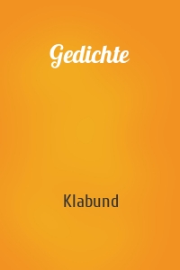 Gedichte