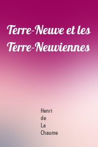 Terre-Neuve et les Terre-Neuviennes