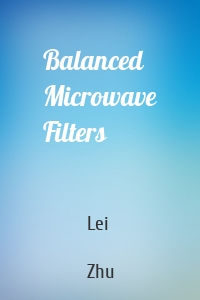 Balanced Microwave Filters