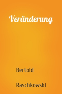 Veränderung