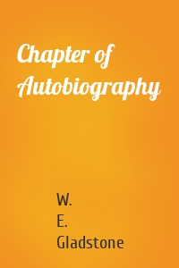 Chapter of Autobiography