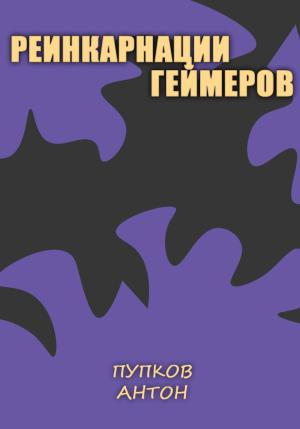 Обложка книги «Реинкарнации геймеров» — Антон Пупков