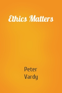 Ethics Matters