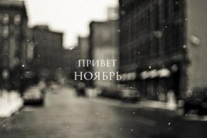 Обложка книги «Привет, ноябрь (СИ)» — Elza Mavka