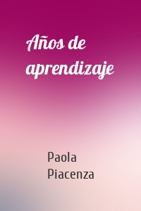 Años de aprendizaje
