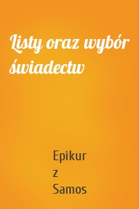 Listy oraz wybór świadectw