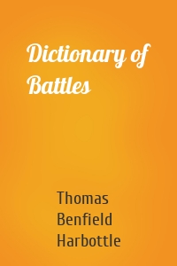 Dictionary of Battles