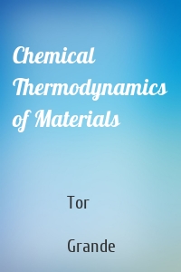 Chemical Thermodynamics of Materials