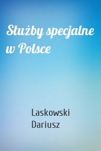 Służby specjalne w Polsce