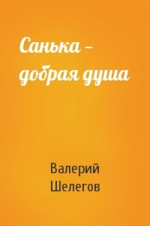 Обложка книги «Санька — добрая душа» — Валерий Шелегов