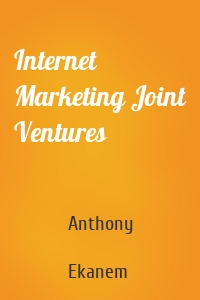 Internet Marketing Joint Ventures