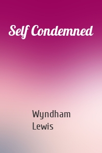 Self Condemned