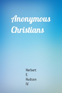 Anonymous Christians