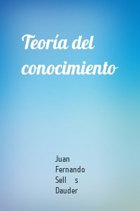 Teoría del conocimiento