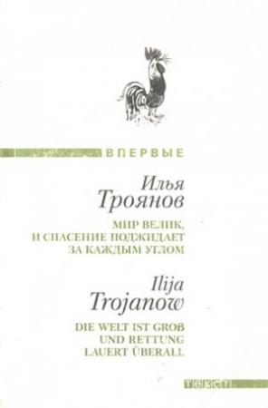 Обложка книги «Мир велик, и спасение поджидает за каждым углом» — Илья Троянов