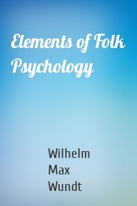 Elements of Folk Psychology