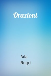 Orazioni