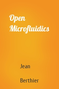 Open Microfluidics