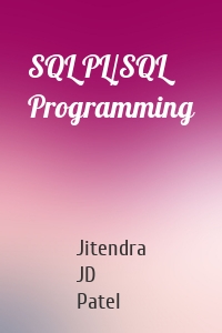 SQL PL/SQL Programming