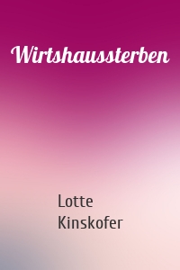 Wirtshaussterben