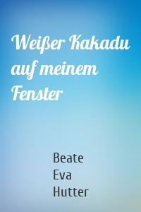 Weißer Kakadu auf meinem Fenster