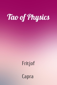 Tao of Physics