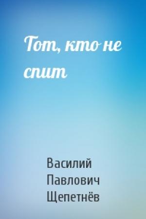 Обложка книги «Тот, кто не спит» — Василий Щепетнёв