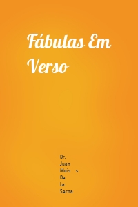 Fábulas Em Verso