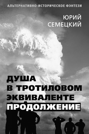 Обложка книги «Душа в тротиловом эквиваленте. Продолжение» — Юрий Семецкий
