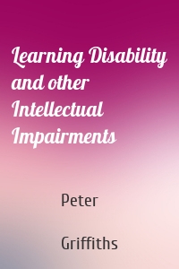 Learning Disability and other Intellectual Impairments