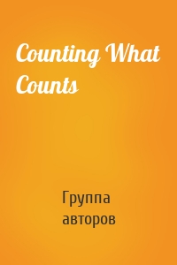Counting What Counts