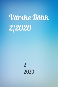 Värske Rõhk 2/2020