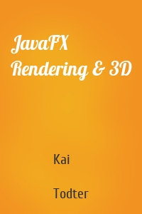 JavaFX Rendering & 3D