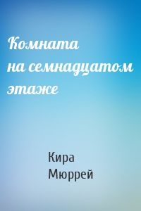 Комната на семнадцатом этаже